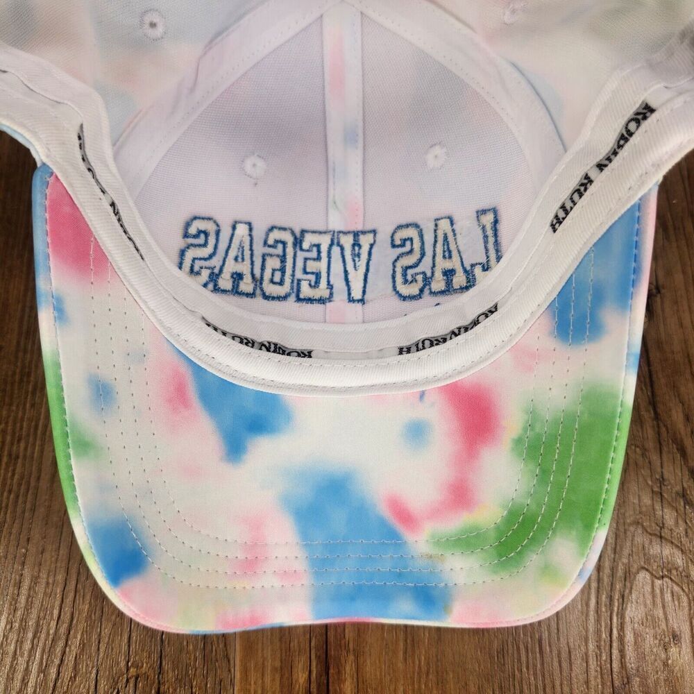 Robin Ruth Las Vegas Original 1905 Strapback Hat Cap Colorful Dreamy Tie Dye Mom - Picture 8 of 10